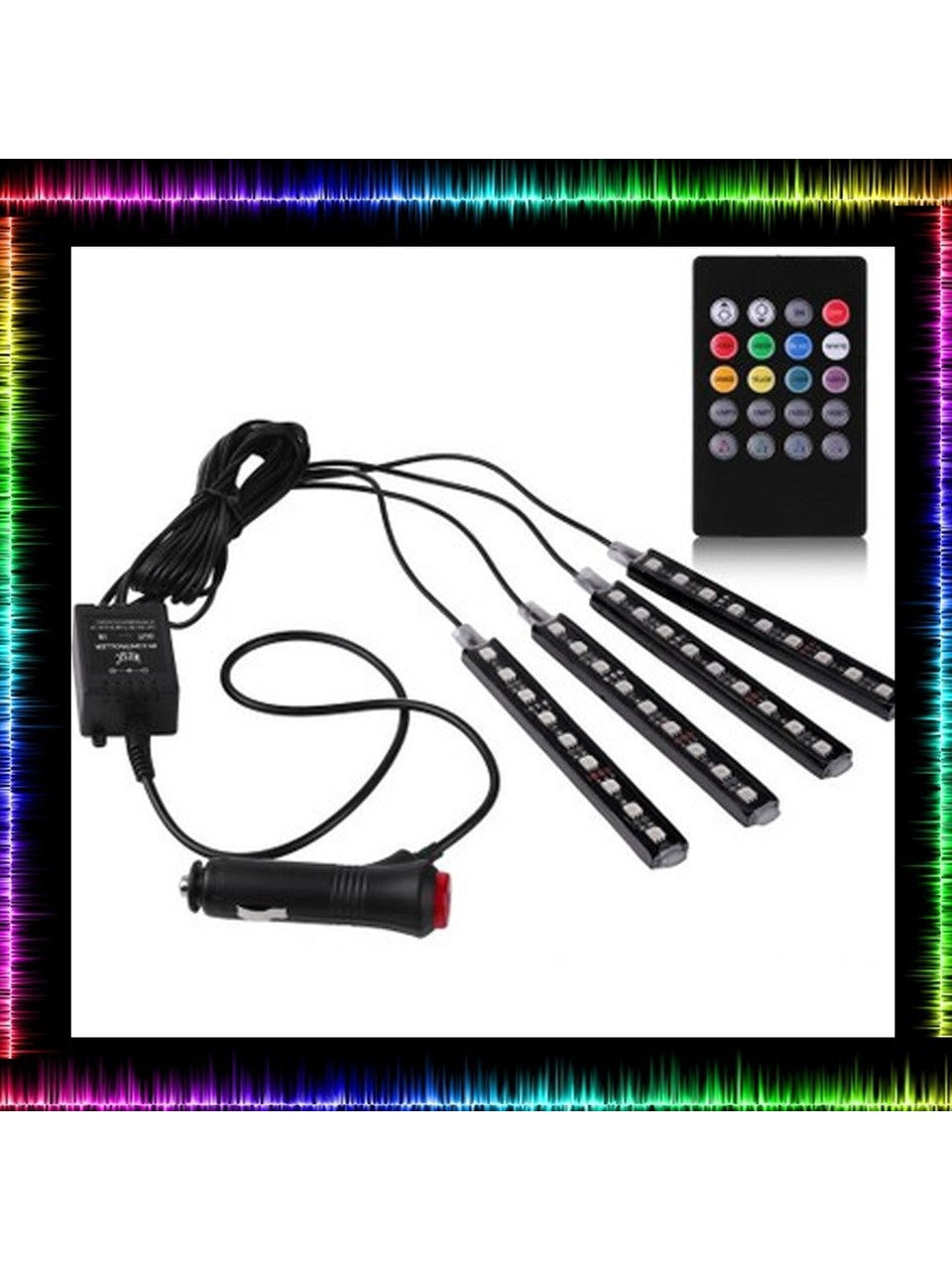 Ayak Altı LED Sese Duyarlı Rgb Kumandalı LED