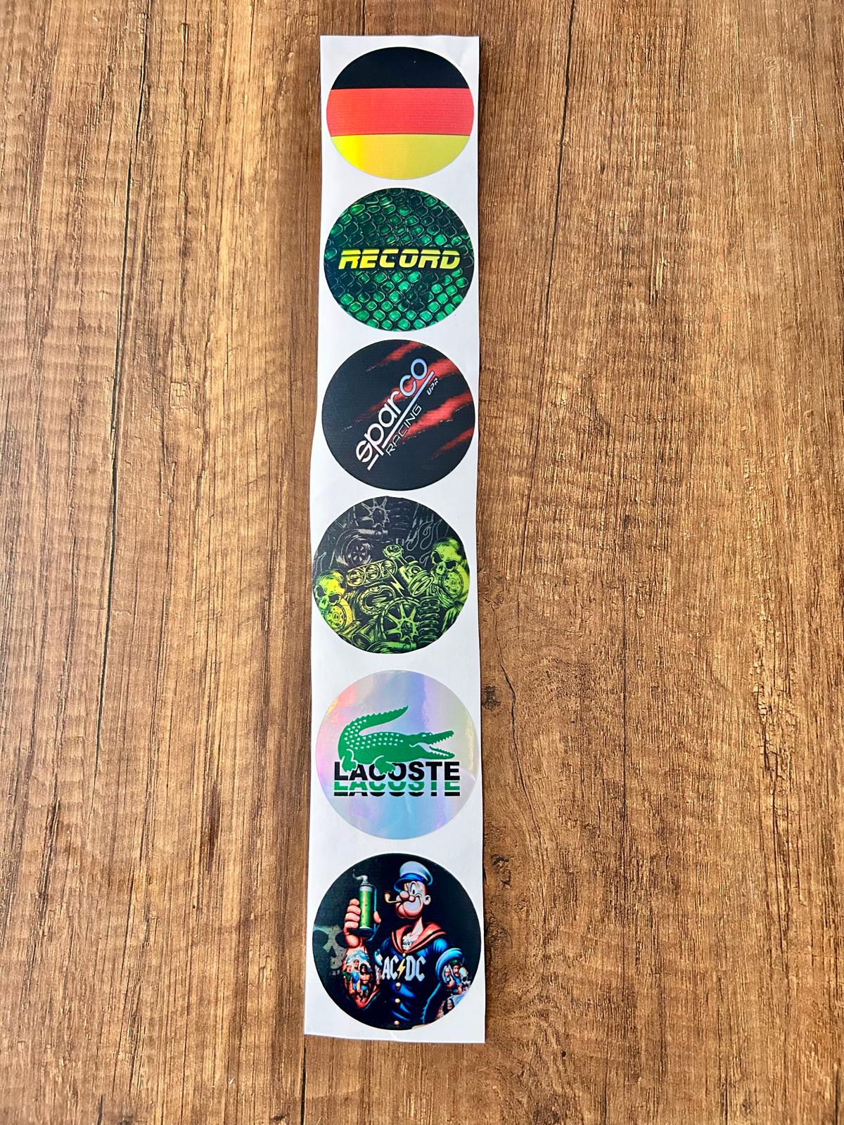 Araç Ön Cam Logosu Hologramlı Yan kapı, Yan Cam Stickerı logo