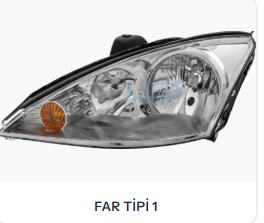 FEMEX Ford Focus 1.5 2001-2005 KISA FAR LED TİPİ 1 COSMO MİNİ