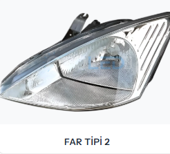 FEMEX Ford Focus 1.5 2001-2005 KISA UZUN FAR LED TİP 2 COSMO MİNİ