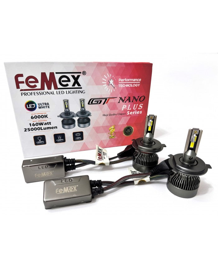 FEMEX Toyota Hilux 7 Makyaj 2 2011-2015 KISA UZUN FAR LED GT NANO PLUS H4