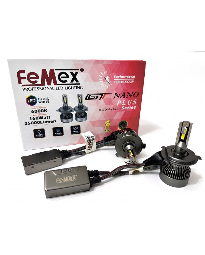 FEMEX Toyota Hilux 7 Makyaj 2 2011-2015 KISA UZUN FAR LED GT NANO PLUS H4