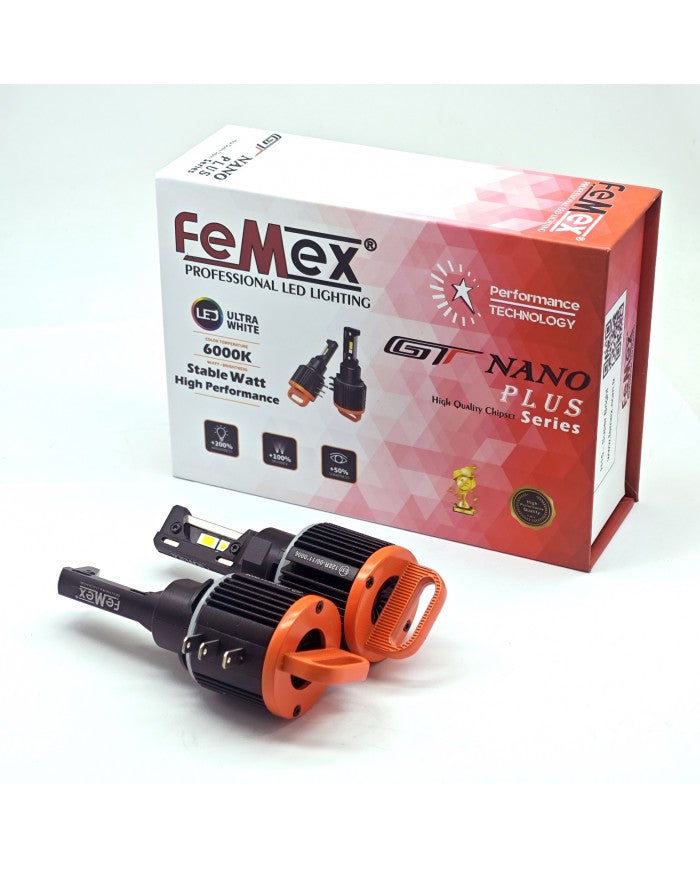 FEMEX Volkswagen Caddy Makyajlı 2010-2015 UZUN FAR LED GT NANO PLUS H15
