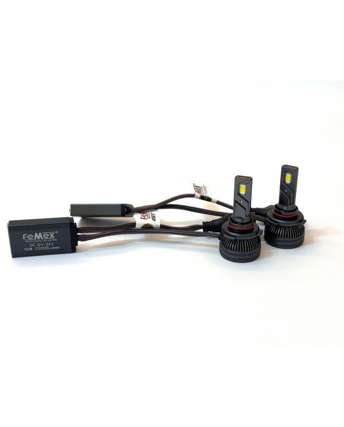 FEMEX Hyundai Kona Makyajlı 2020-2023 KISA UZUN FAR LED AMPUL GT NANO PRO HB3 9005
