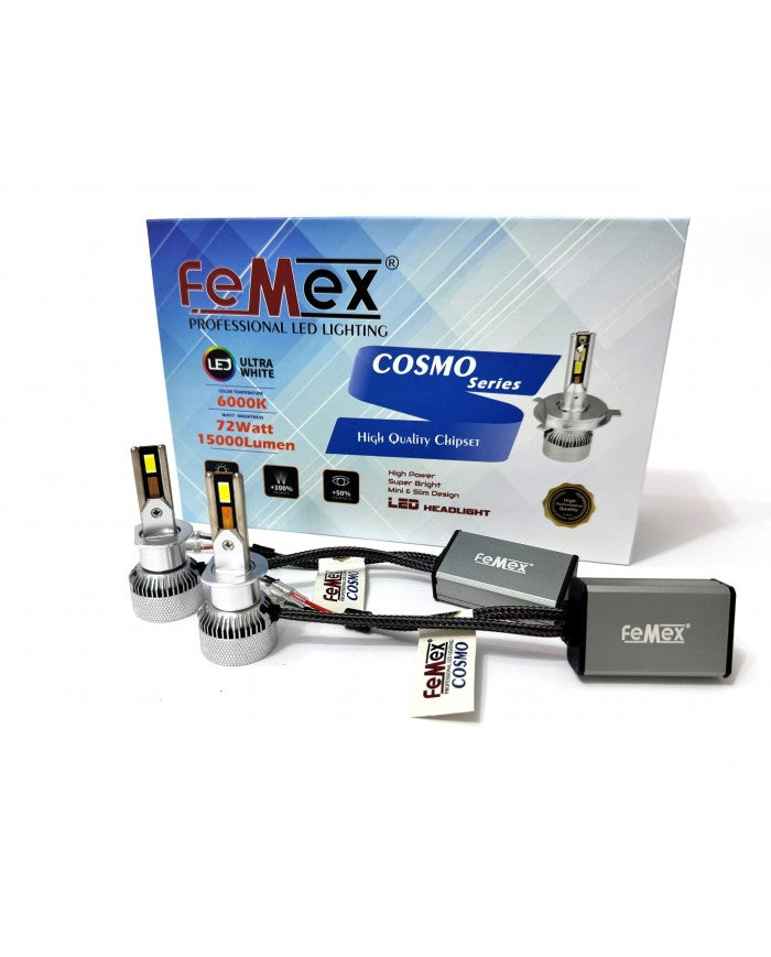 FEMEX Fiat Bravo 2 2007-2014 UZUN FAR LED  COSMO MİNİ H1