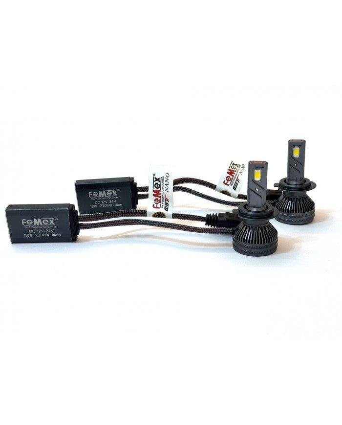 FEMEX Fiat Doblo D3 2010-2015 KISA FAR LED AMPUL GT NANO PRO H7