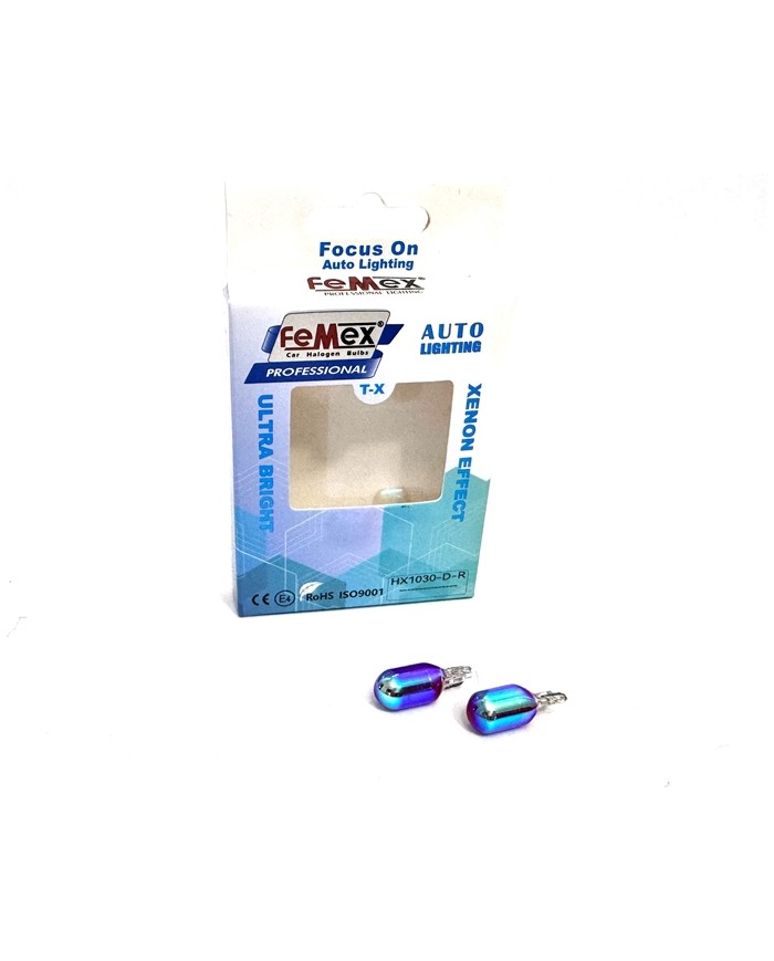 FEMEX Diadem T10 W5W Kırmızı Stop&Park Aydınlatma