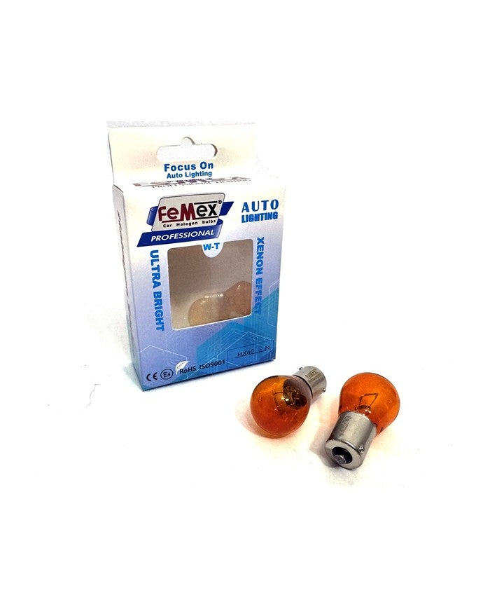 FEMEX P21W BAU15S Sinyal Aydınlatma Naturel Turuncu