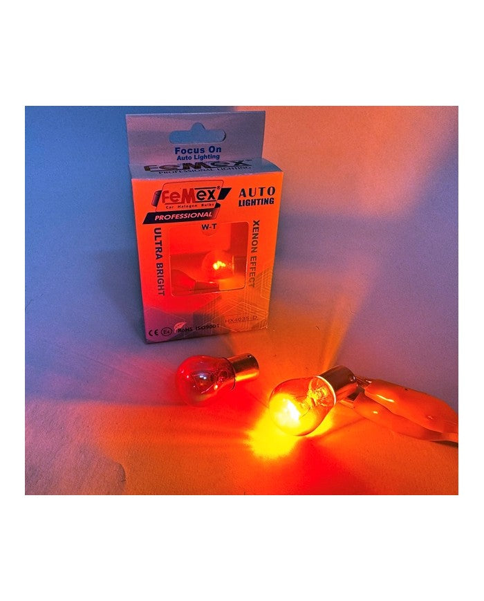 FEMEX Diadem Turuncu Sinyal Aydınlatma P21W BAU15S FEMEX