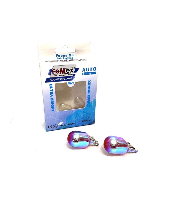 FEMEX Diadem Turuncu Tek Duy/Çit Duy T20 W21W 7440/7443  Sinyal&Gündüz Aydınlatma FEMEX