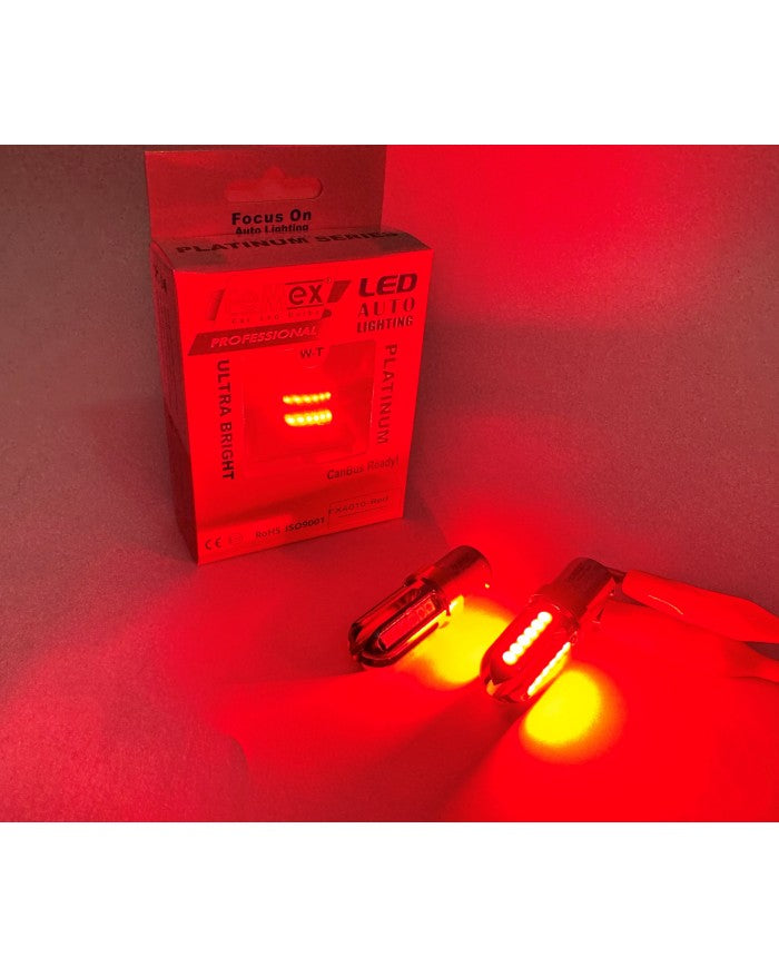 FEMEX Platinum Tek DuyP21W 1156 15W  Kırmızı Led Ampul FEMEX
