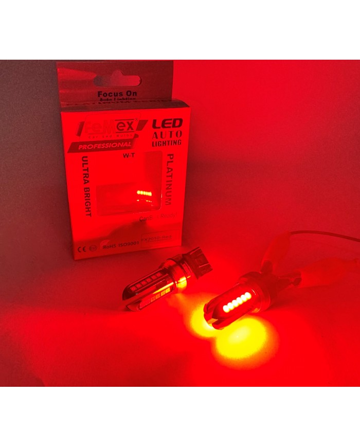 FEMEX Platinum Tek Duy/Çift Duy T20 NoN-Direction 7440/7443 15W  Kırmızı
