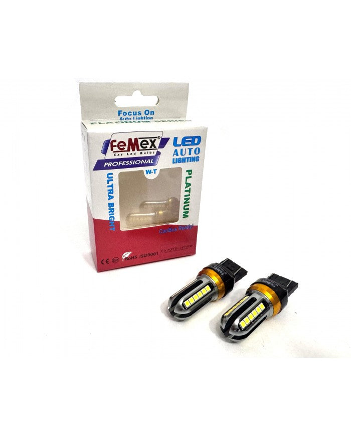 FEMEX Platinum Tek Duy/Çift Duy T20 NoN-Direction 7440/7443 15W  Beyaz