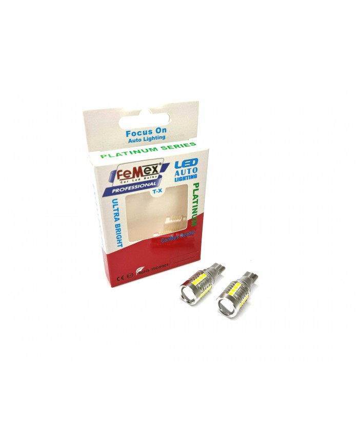 FEMEX Platinum Mercekli Beyaz T15 W16W  18smd  10W Led Ampul