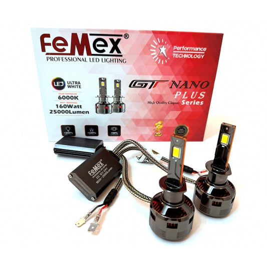 Femex GT Nano Plus Csp LUMILED ROYAL Chipset Radyatör Soğutmalı Led Xenon Led Headlight