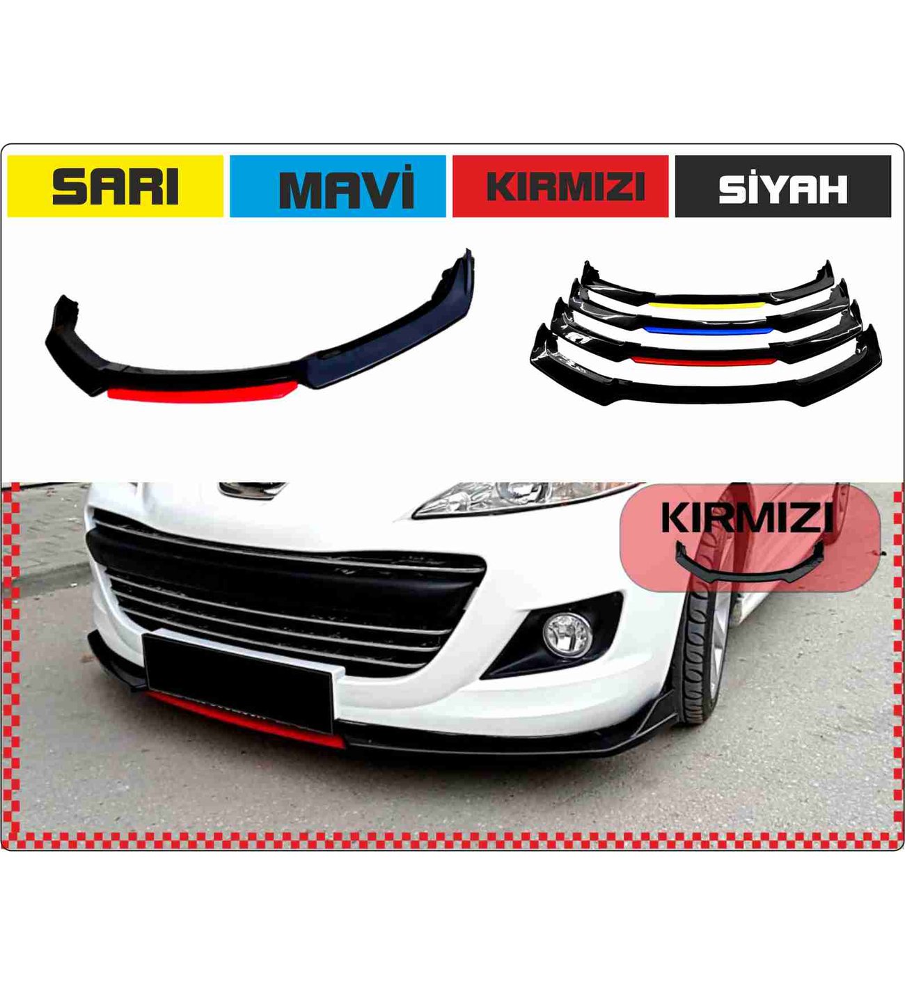 Ön Tampon Eki Bodykit Karlık Lip