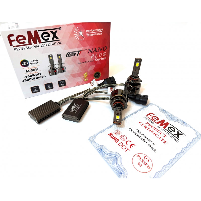 Femex GT Nano Plus Csp LUMILED ROYAL Chipset Radyatör Soğutmalı Led Xenon Led Headlight