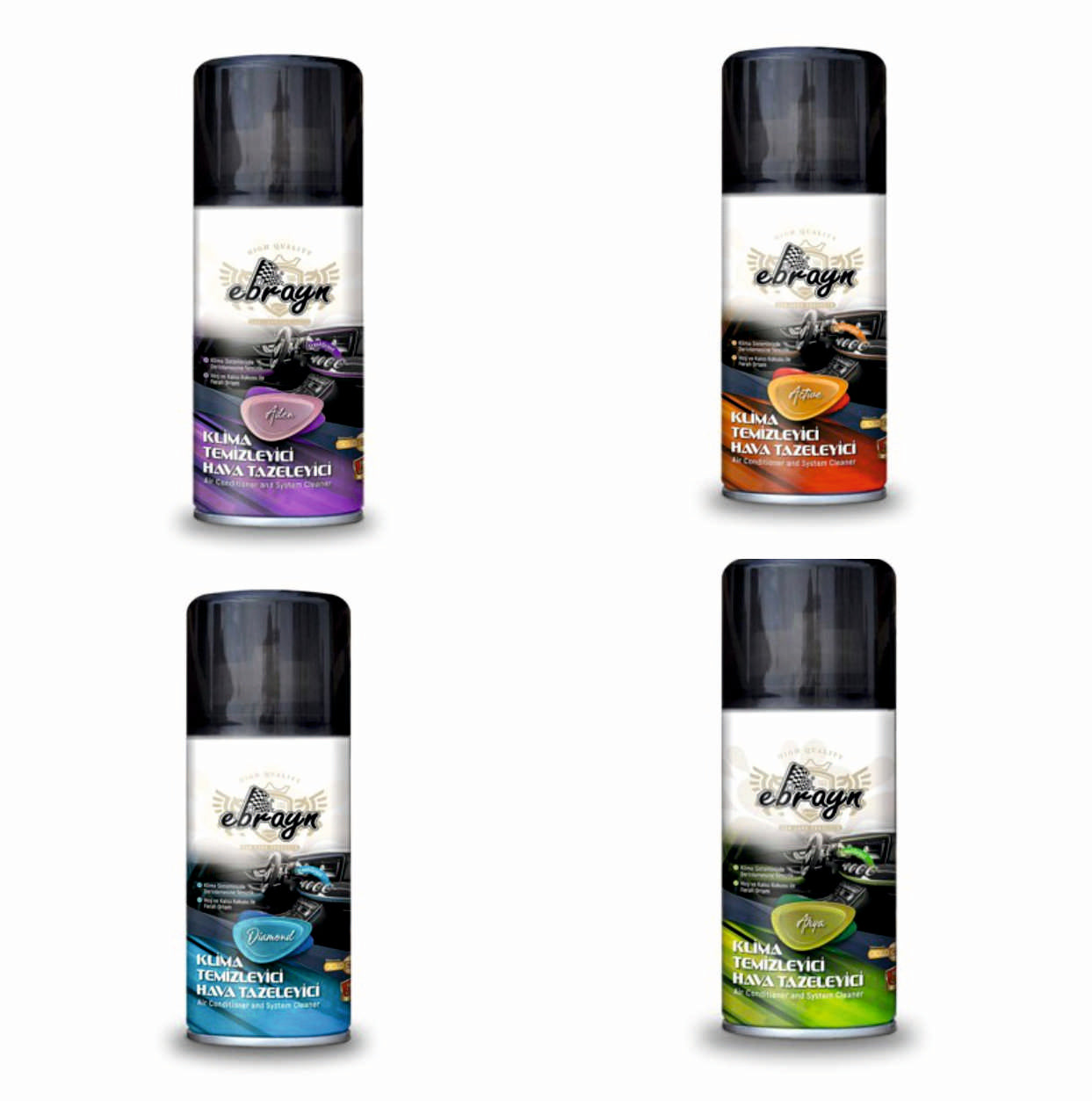 Klima Temizleyici 4'LÜ SET