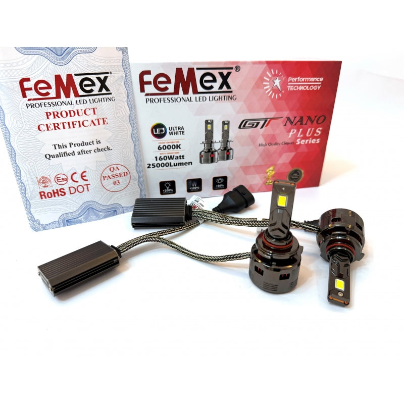 Femex GT Nano Plus Csp LUMILED ROYAL Chipset Radyatör Soğutmalı Led Xenon Led Headlight