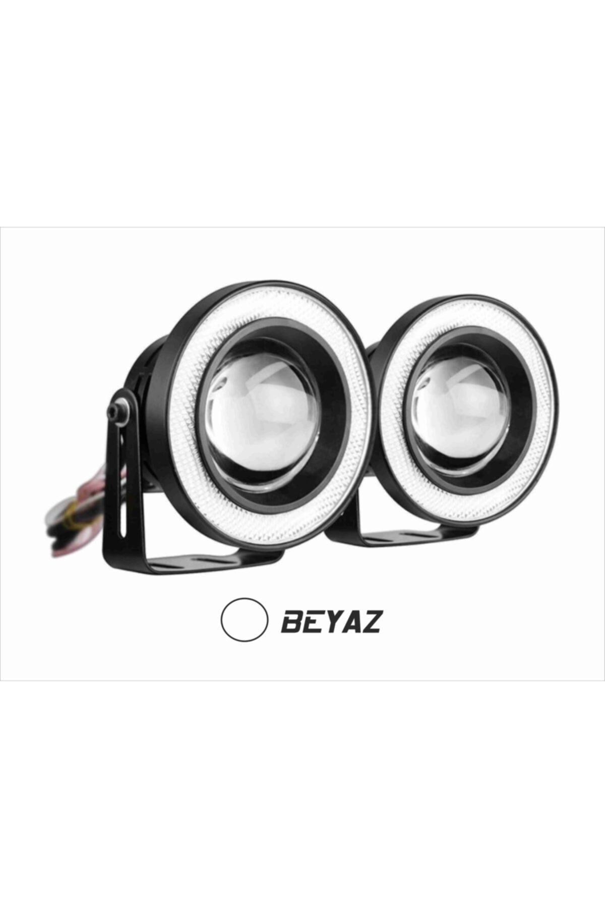 Angel Sis Farı Üniversal 76mm Mercekli (2 Adet) Beyaz