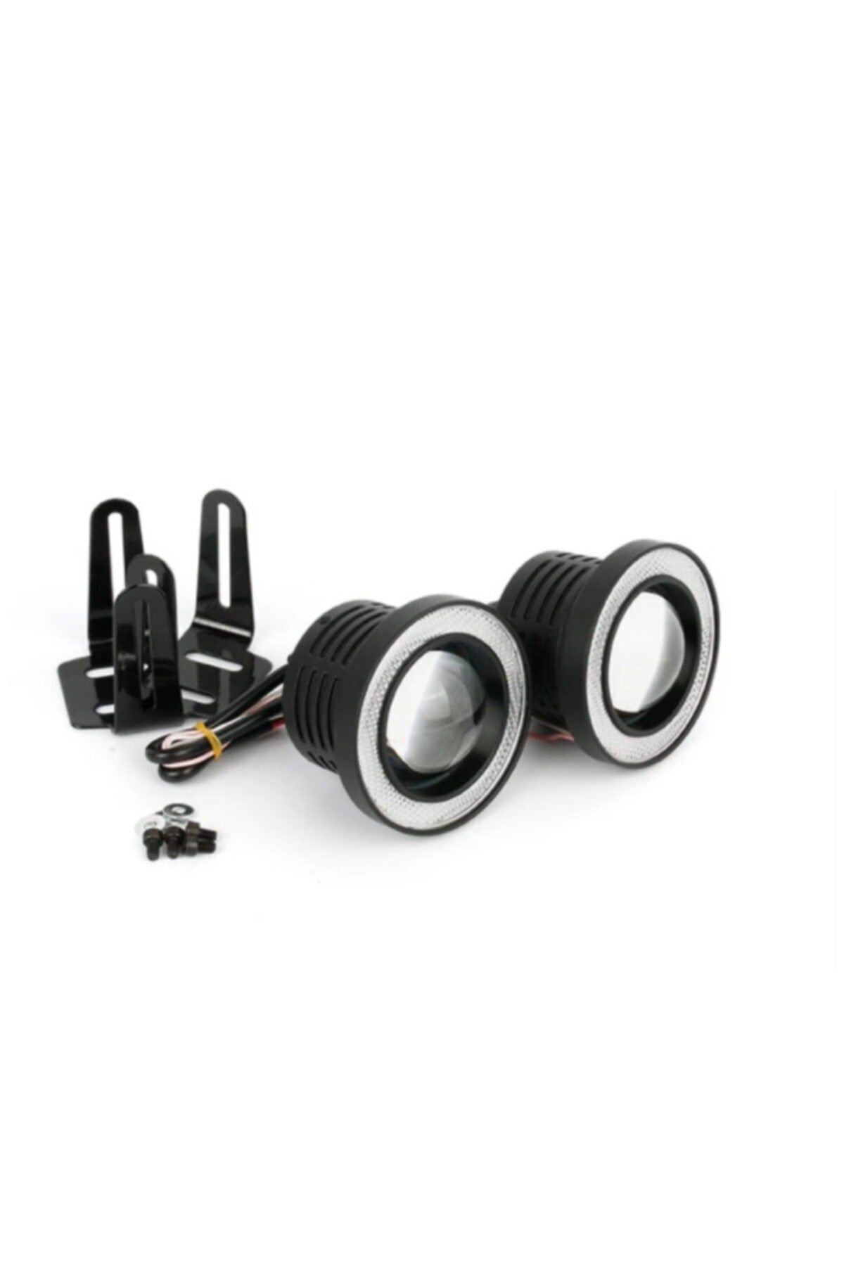 Angel Sis Farı Üniversal 76mm Mercekli (2 Adet) Buz Mavi