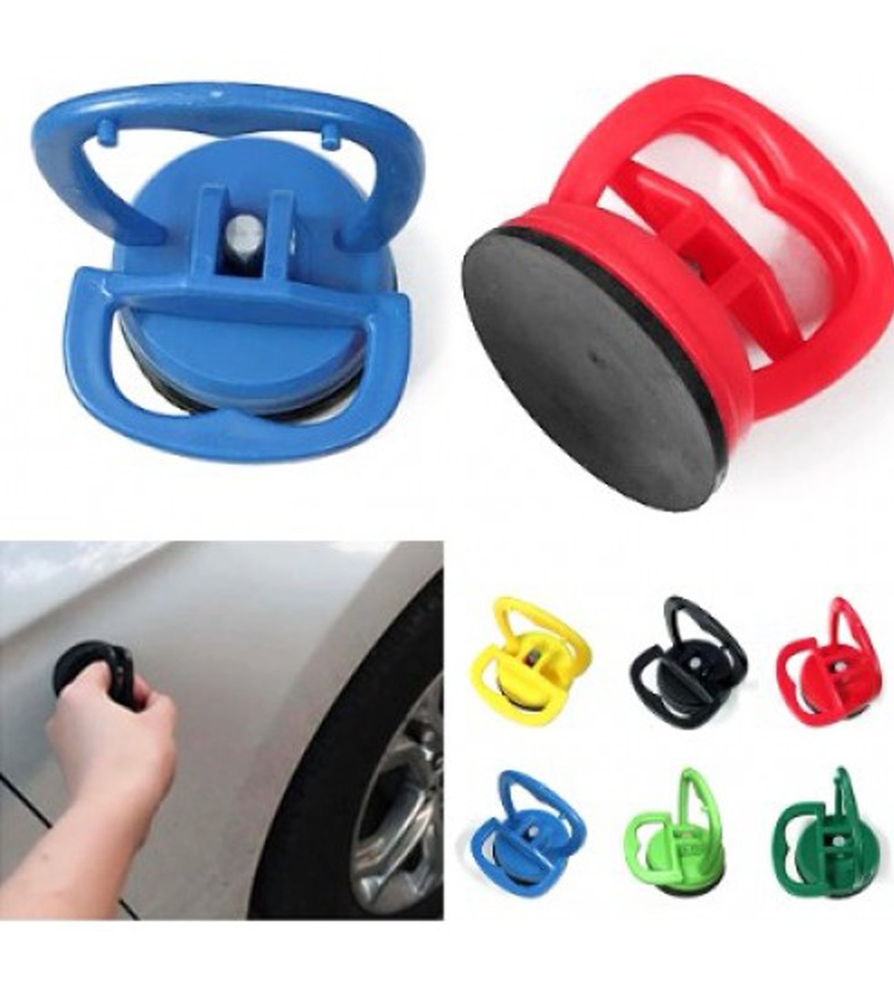 Araç Göçük Giderici Mini Vantuz Vakumlu Kaput Çekme