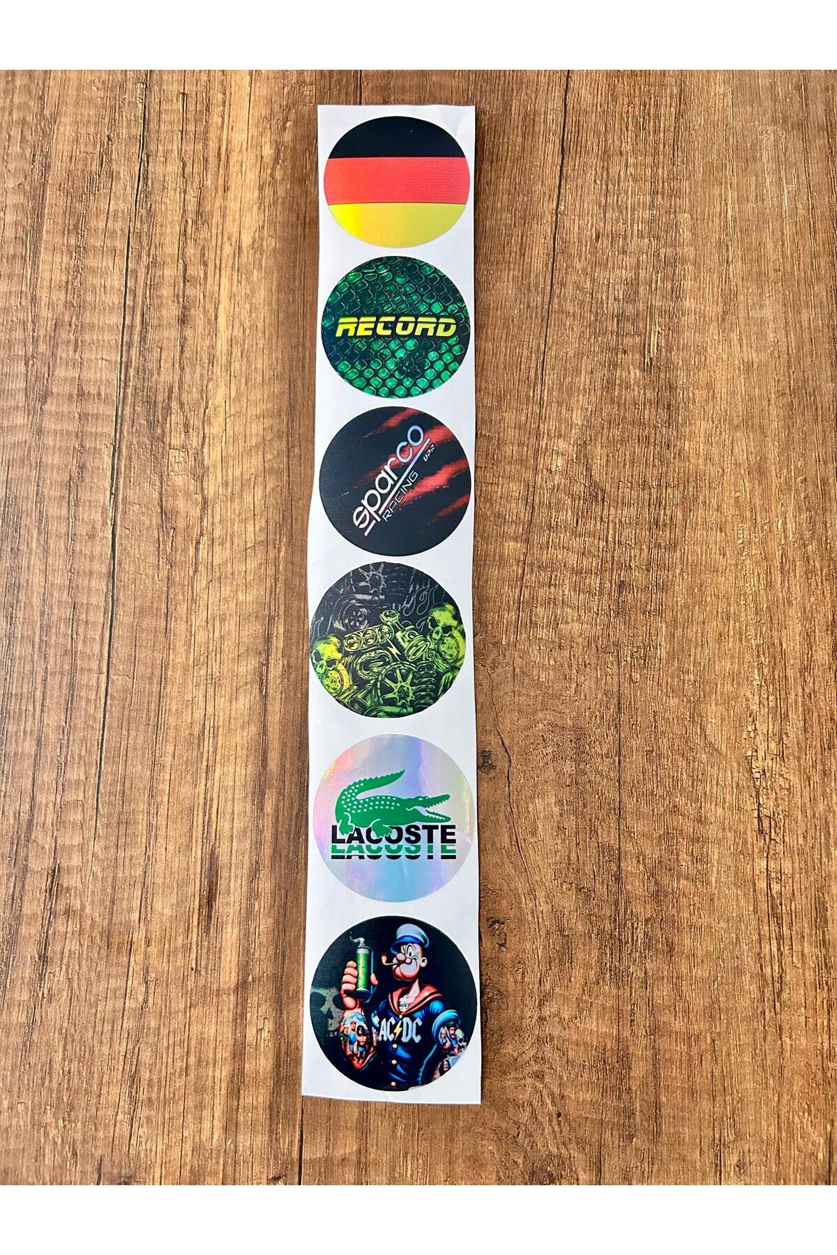 Araç Ön Cam Logosu Hologramlı Yan kapı, Yan Cam Stickerı logo model1