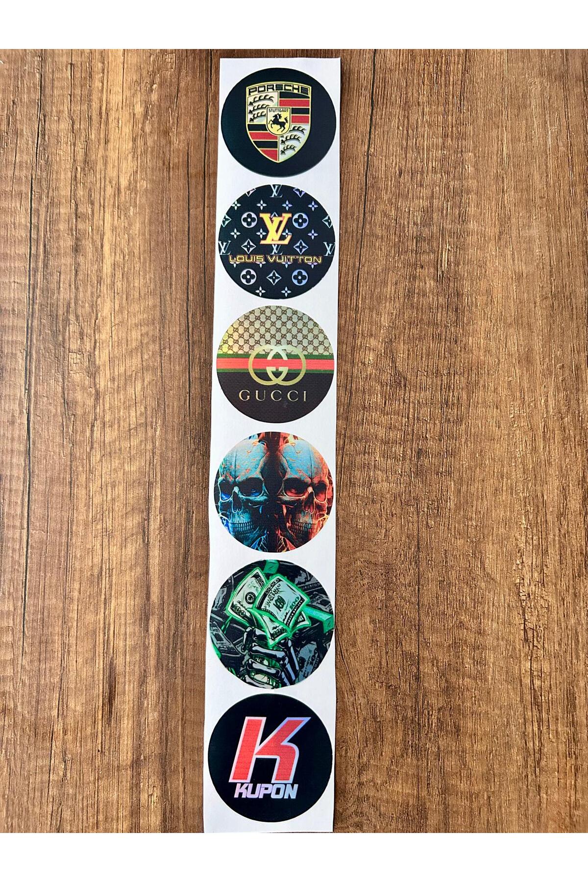 Araç Ön Cam Logosu Hologramlı Yan kapı, Yan Cam Stickerı logo model2