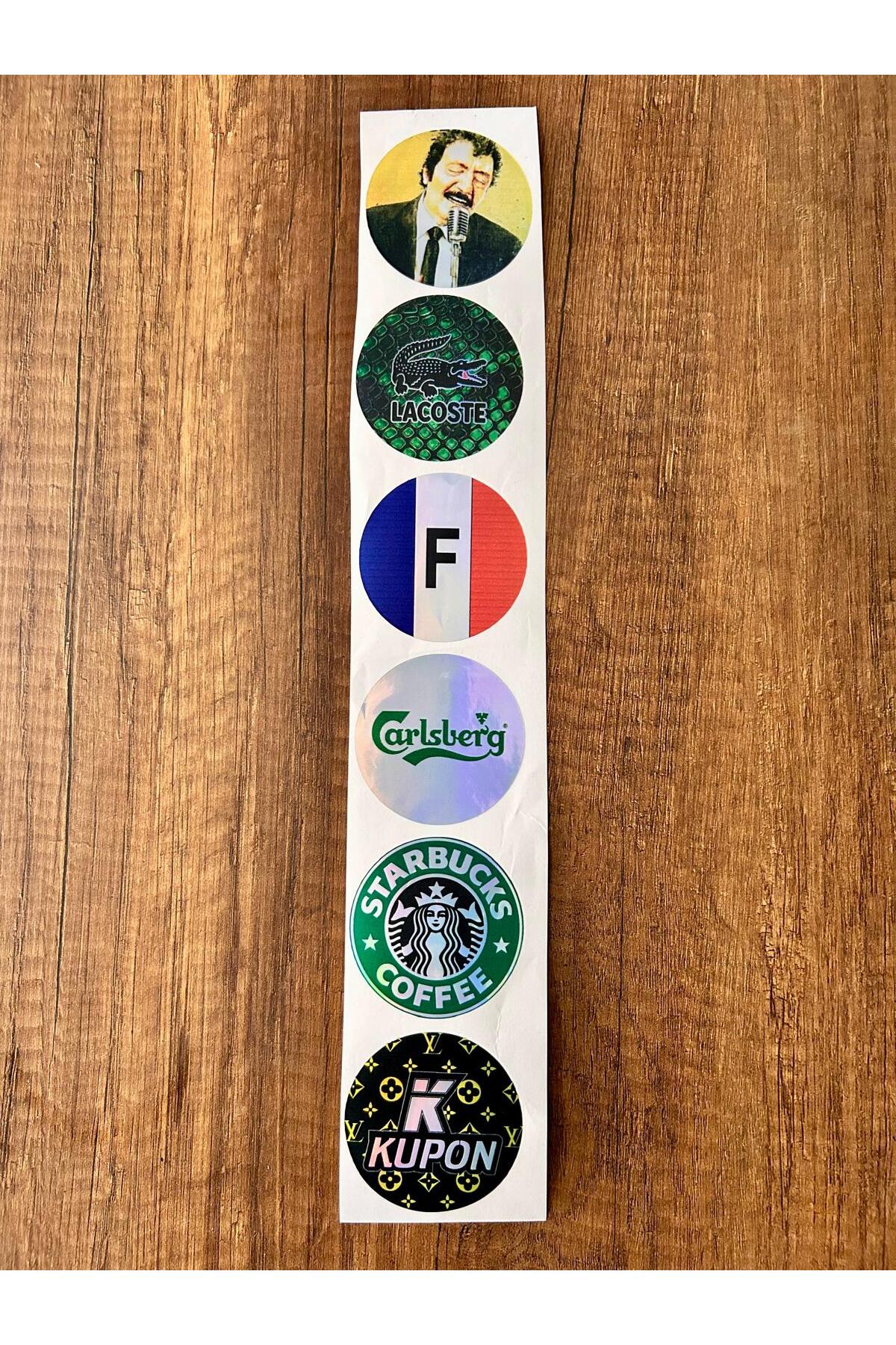Araç Ön Cam Logosu Hologramlı Yan kapı, Yan Cam Stickerı logo model5