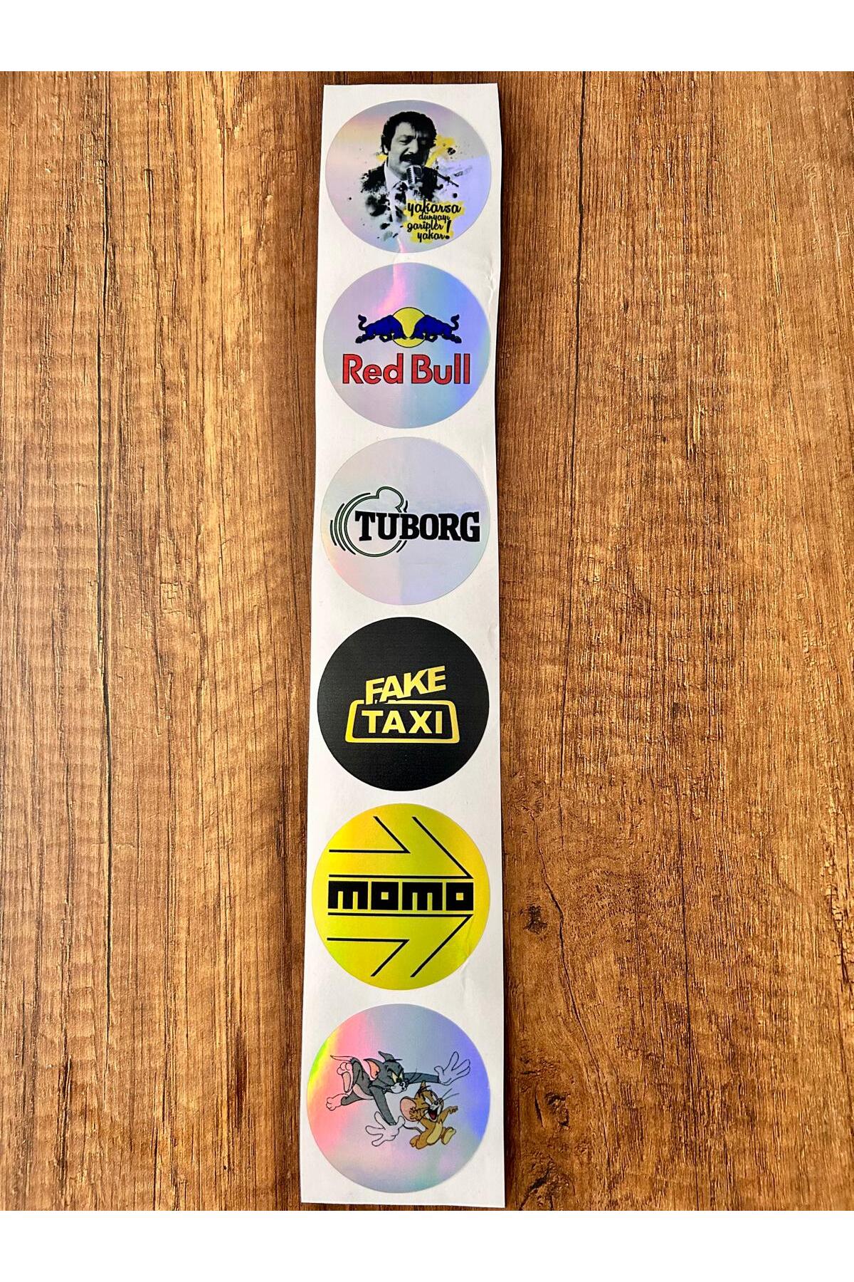 Araç Ön Cam Logosu Hologramlı Yan kapı, Yan Cam Stickerı logo model7