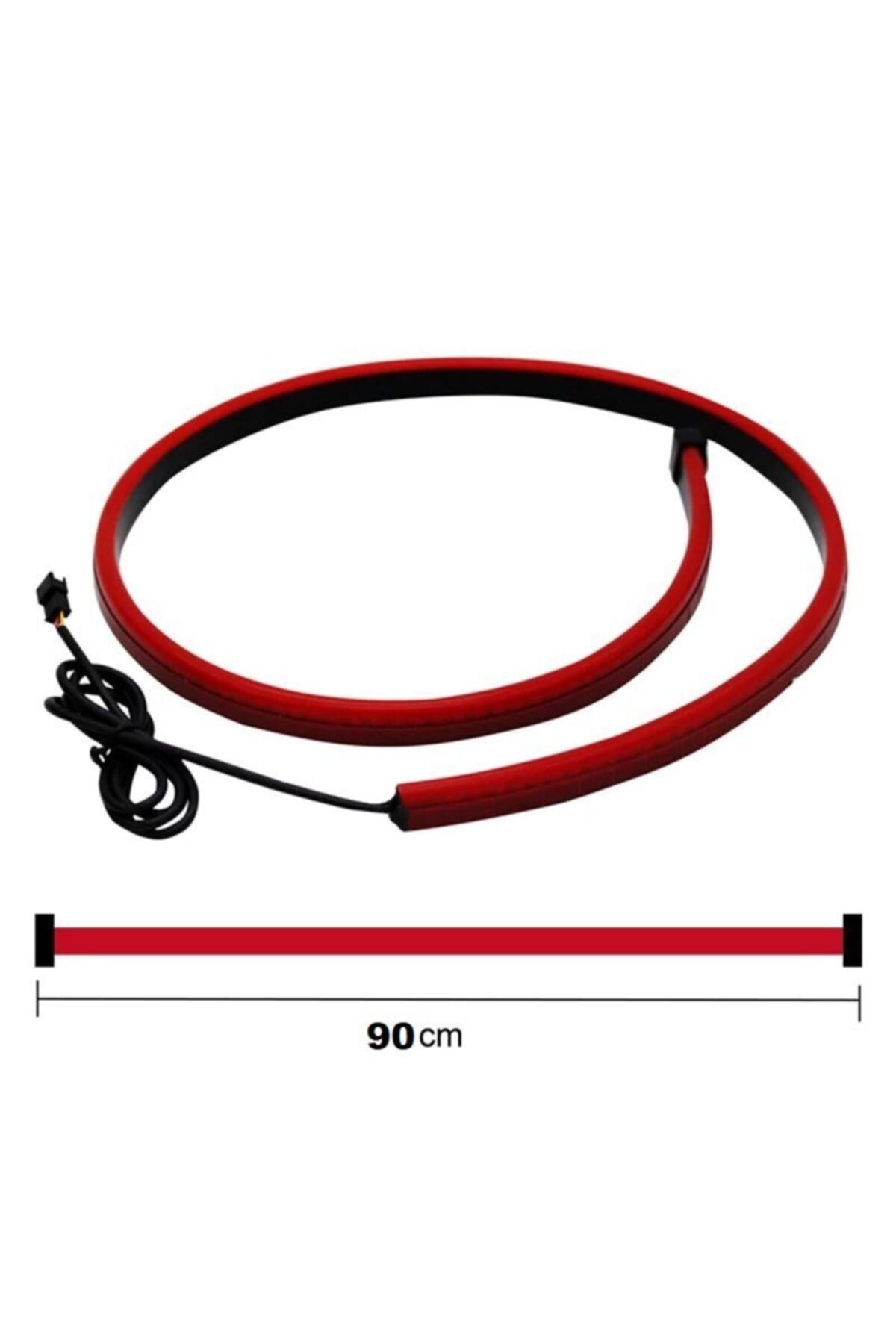 Audi A8 3.stop Bagaj Üstü Arka Cam Led 90cm Hareketli 6 Kablolu 4