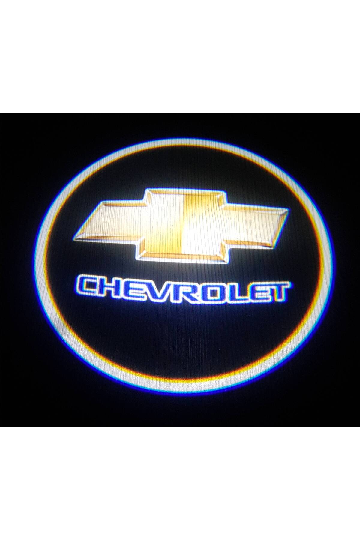 Chevrolet Araçlar Için Pilli Yapıştırmalı Kapı Altı Led Logo
