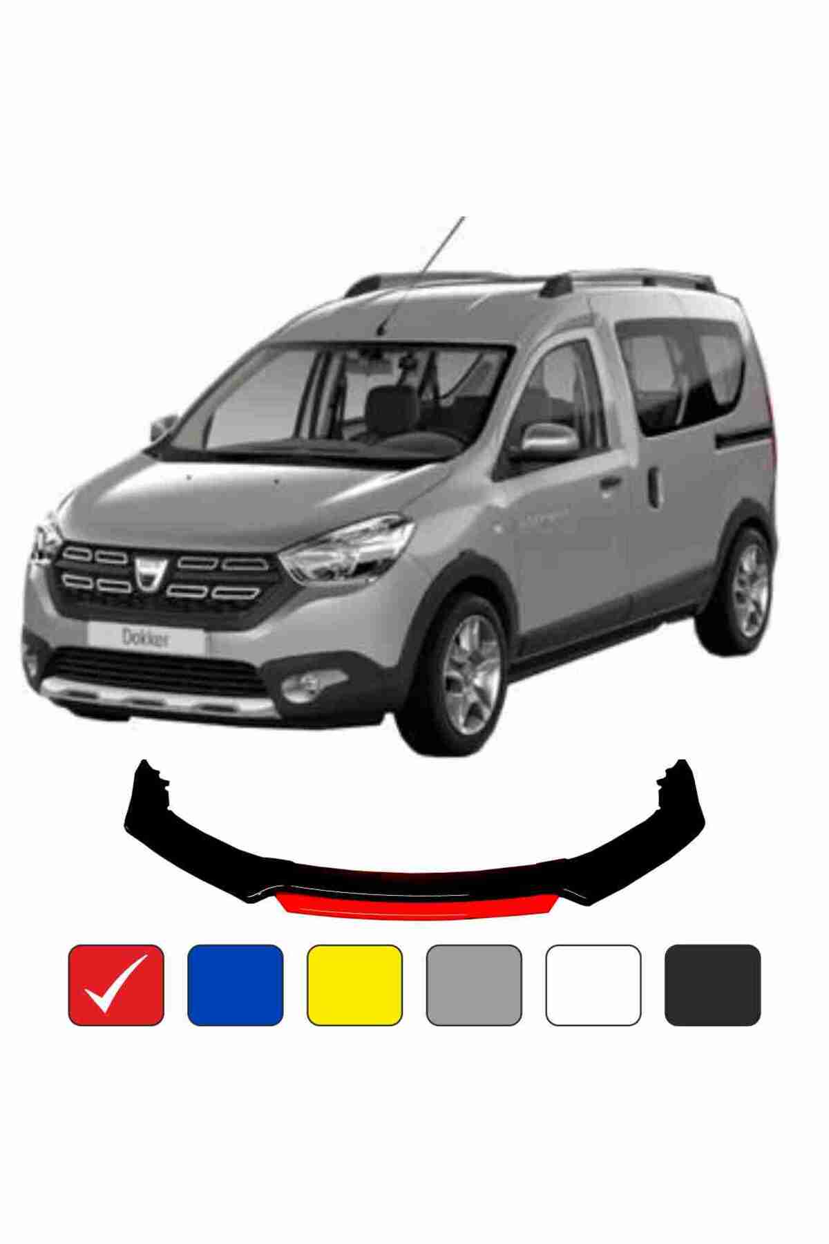 Dacia Dokker Lip 4 Parça Kırmızı