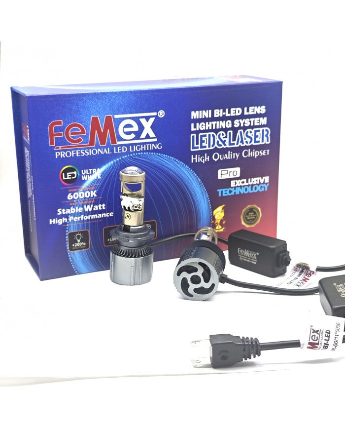 FEMEX Bi-led Executıve H7 Mini Bi-led Xenon Kendinden Mercekli