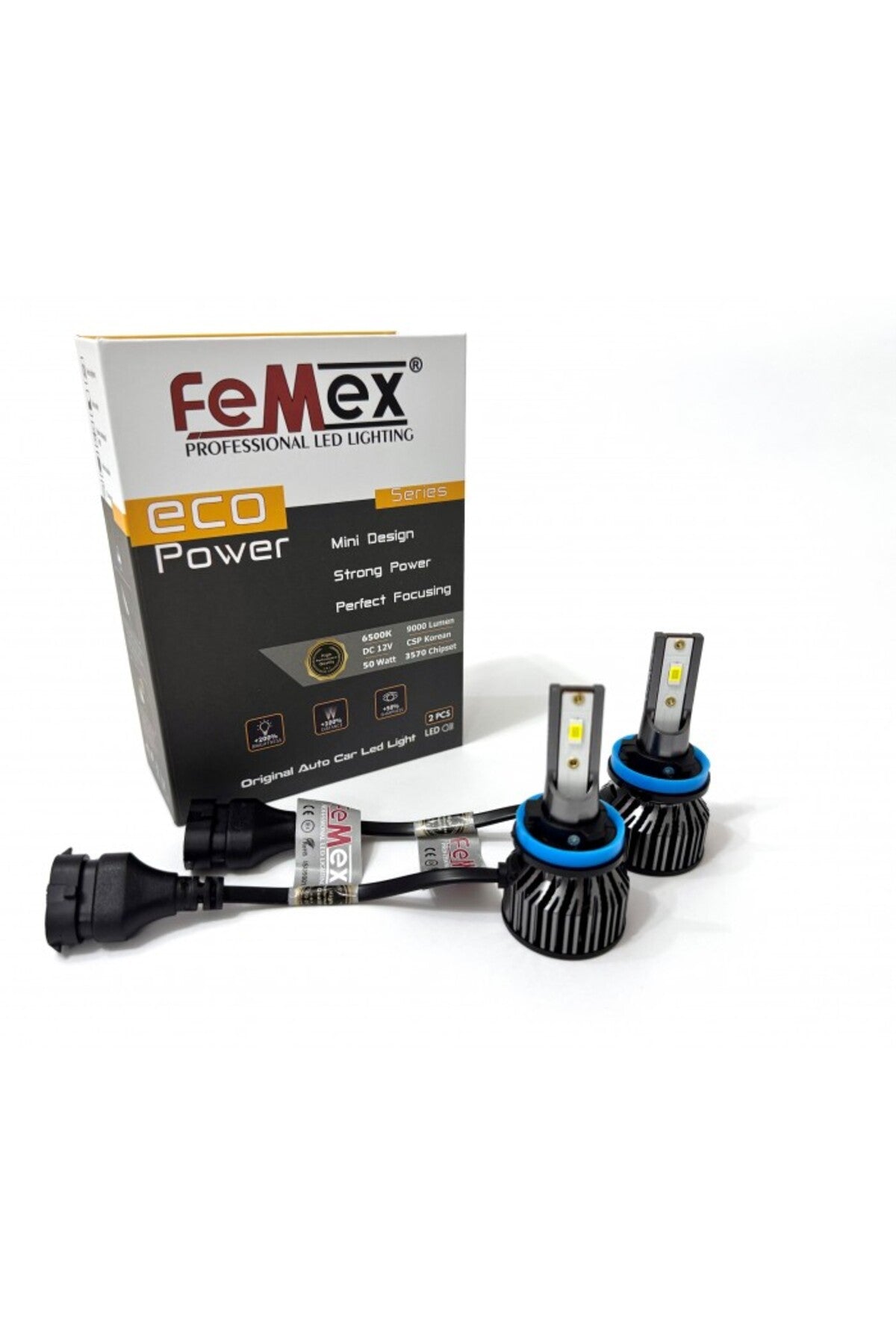 FEMEX Eco Power H16 Simsek Etkili Zenon Csp Led Xenon Led Headlight