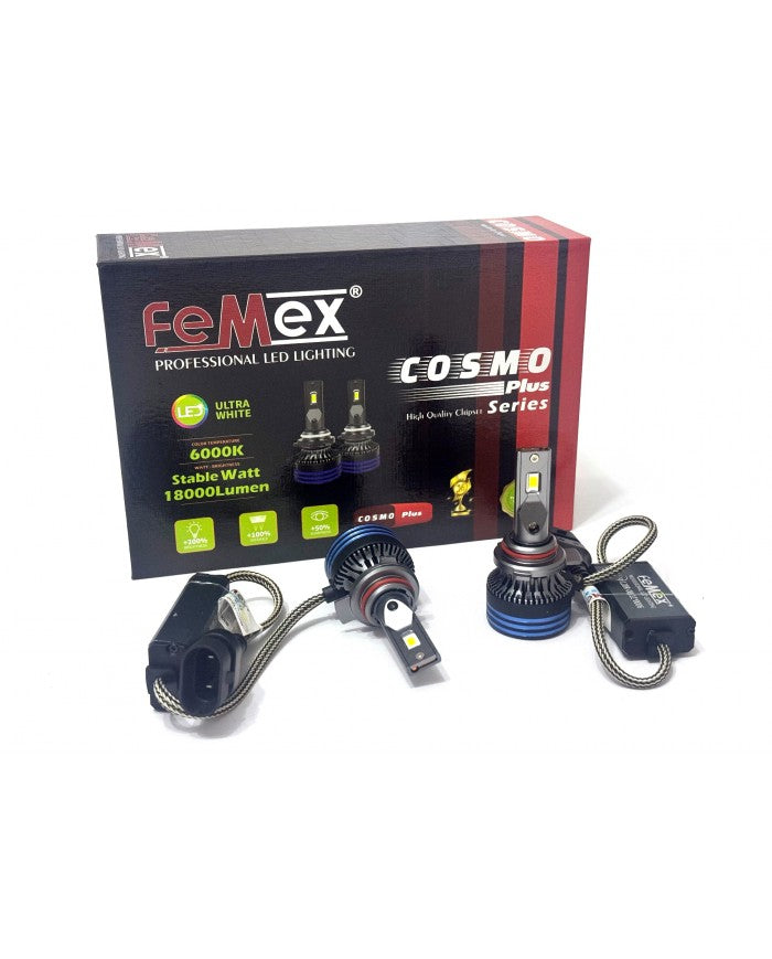 FEMEX Hyundai Elantra 6 Makyajlı 2018-2020 UZUN FAR LED AMPUL COSMO PLUS HB3 9005