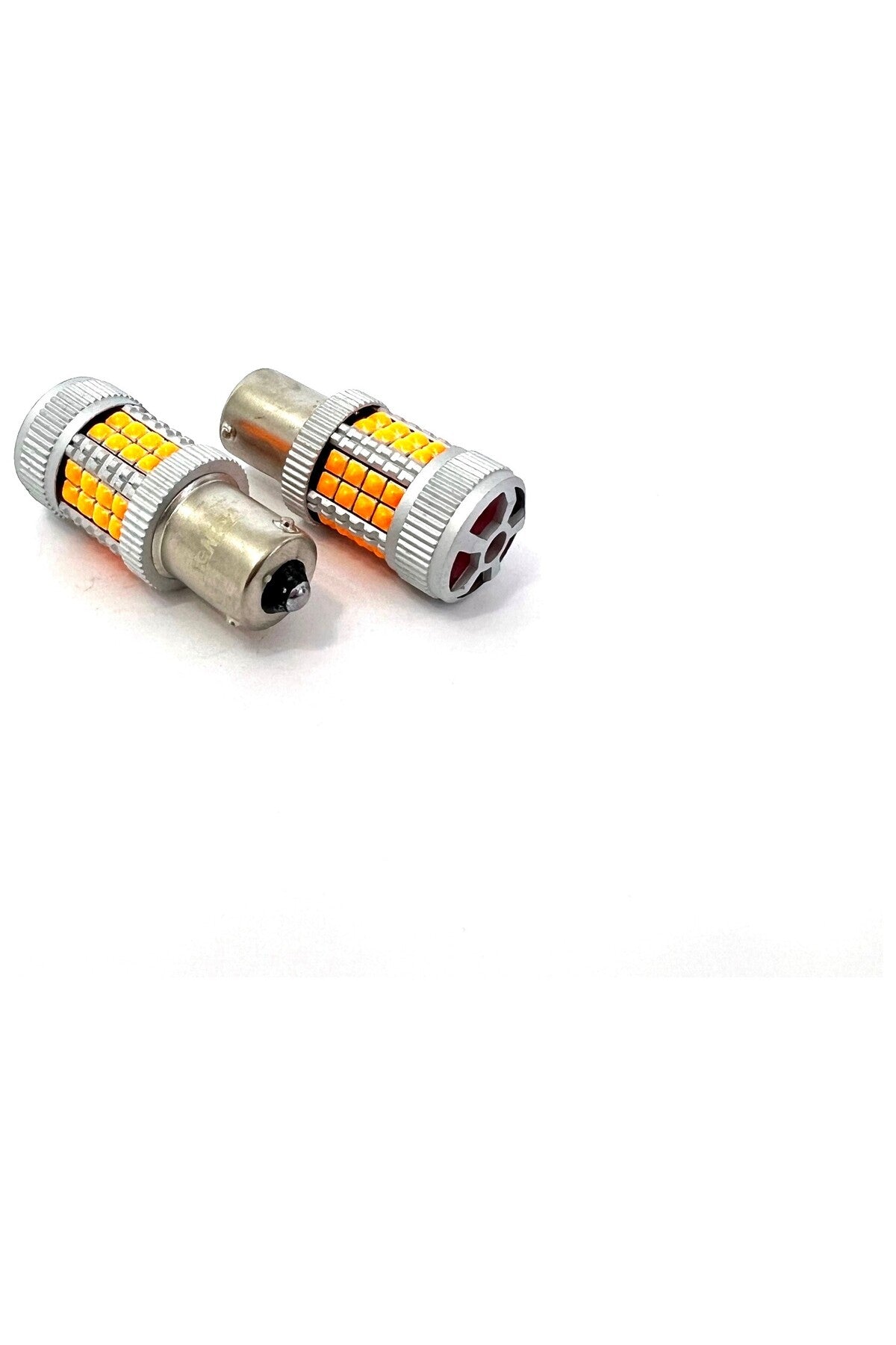 FEMEX Oto Led Sinyal Ampulü Py21w Decoderli Sinyal Fanlı LED Ampul GÜÇLÜ IŞIK GÜCÜ
