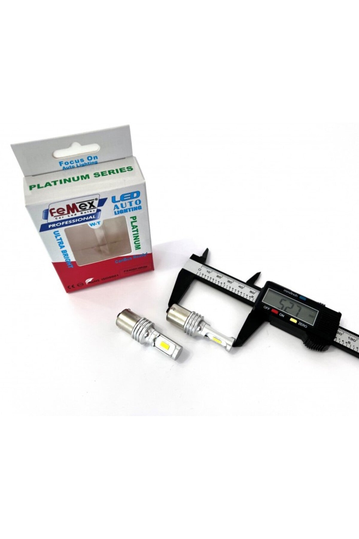 FEMEX P21W-1156 15W Tek Duy CSP Led Ampul Beyaz Ultra Parlak Platinum