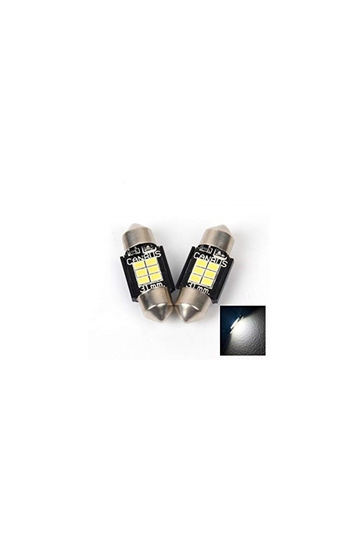 FEMEX Platinum 31mm Sofit 6 Smd 3030 Chip Led Ampul Aktif Canbus