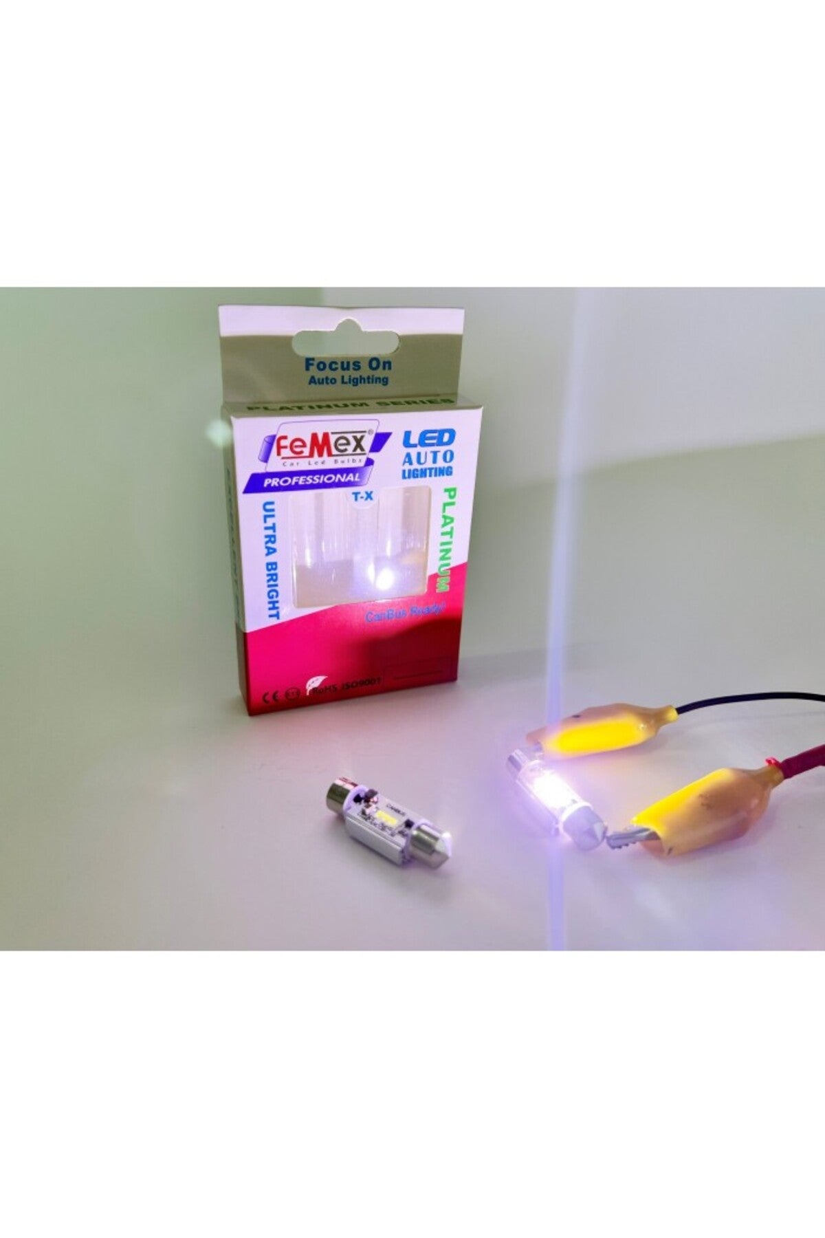 FEMEX Platinum 36mm Sofit Led Ampul CSP Chipset Aktif Canbus
