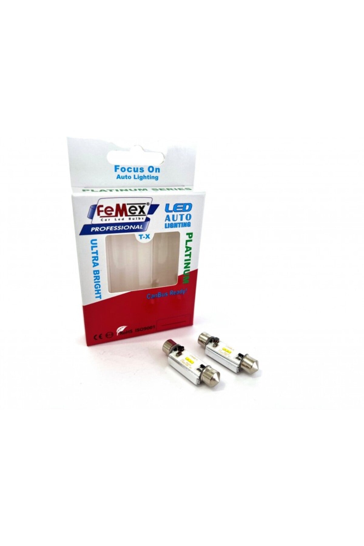 FEMEX Platinum 41mm Sofit Led Ampul CSP Chipset Aktif Canbus