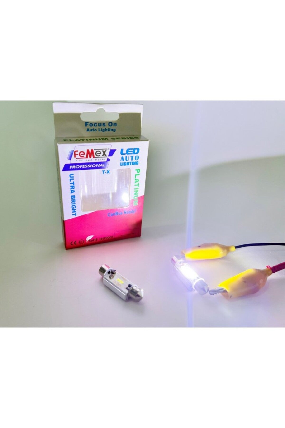 FEMEX Platinum 41mm Sofit Led Ampul CSP Chipset Aktif Canbus
