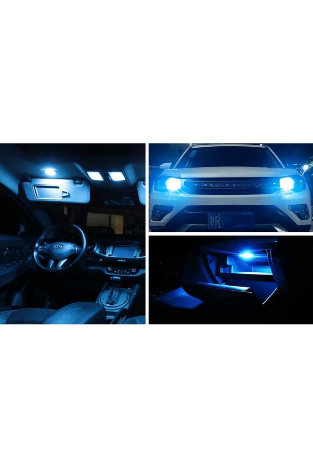 FEMEX Platinum TURKUAZ Ampul T10 12 Smd 3030 Chip Led Aktif Canbus