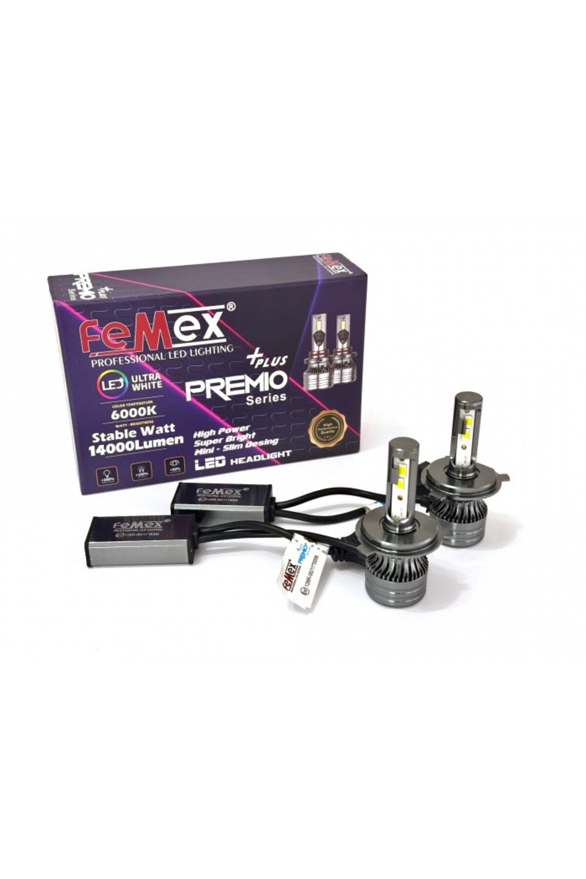 FEMEX premio plus H4 LED ZENON