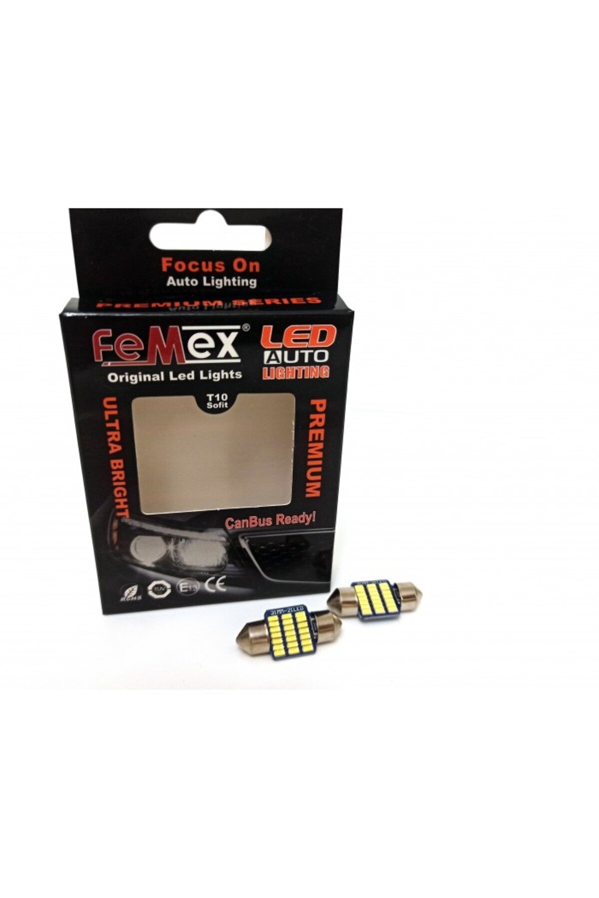 FEMEX Premium 4014 Chipset 21smd Sofit Led Ampul 31mm
