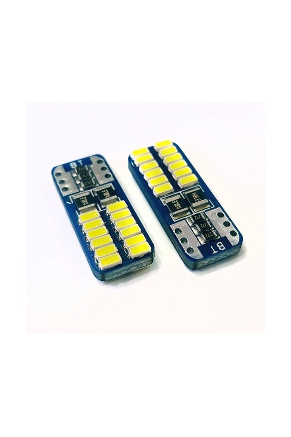 FEMEX Premium Beyaz Ampul T10 24 Smd 4014 Chip Mini Yassı Led Aktif Canbus