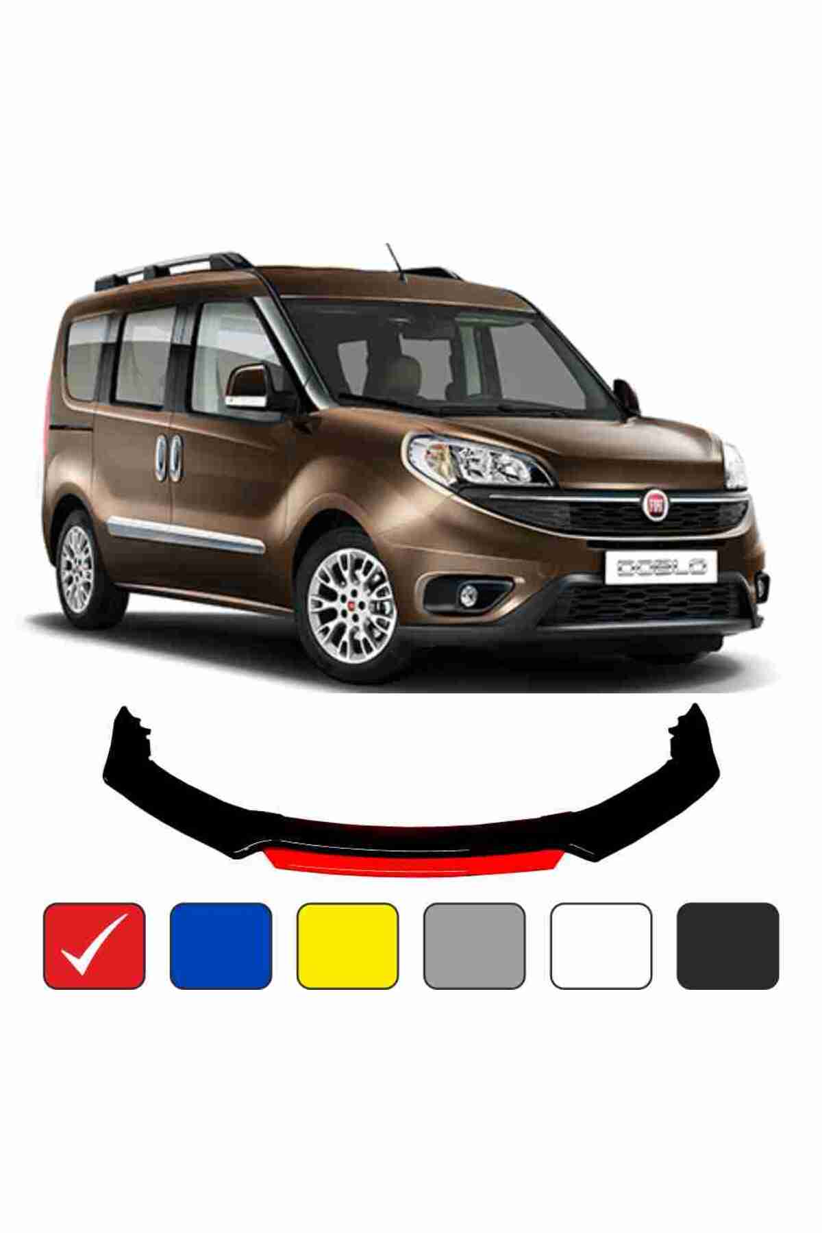 Fiat Doblo Lip 4 Parça Kırmızı