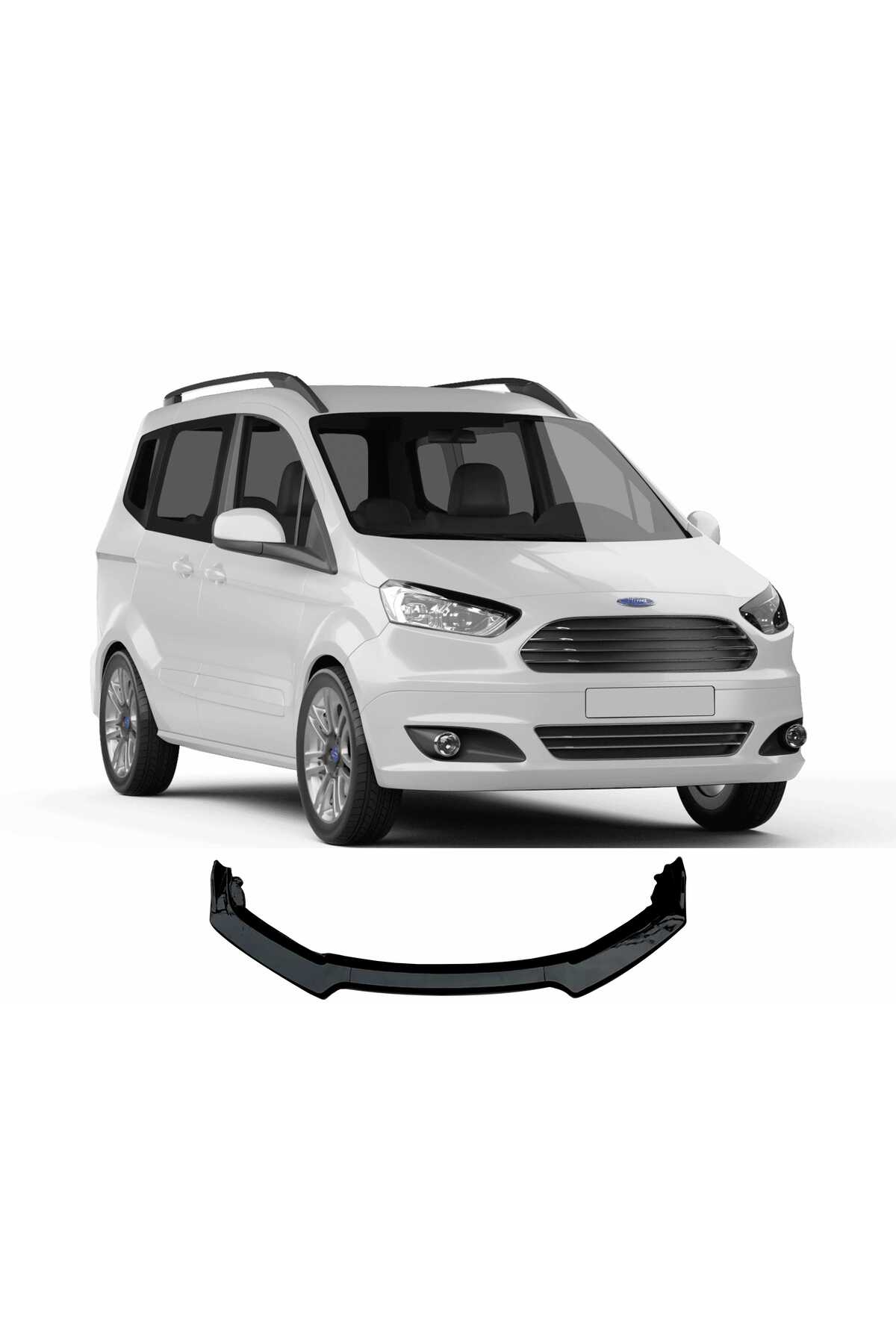Ford Tourneo Courier Ön Tampon Eki Bodykit Lip