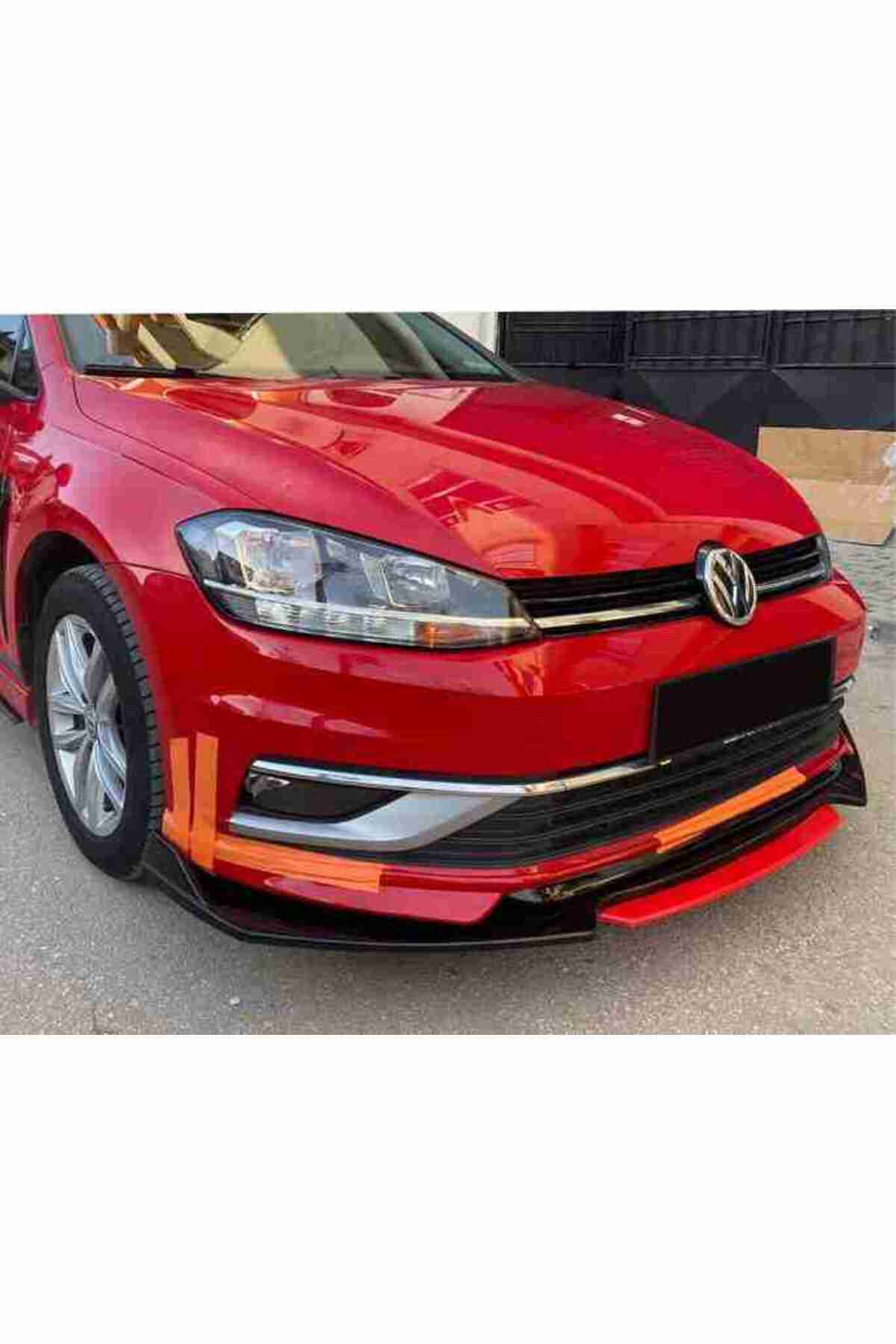 Golf 7 Lip 4 Parça Kırmızı
