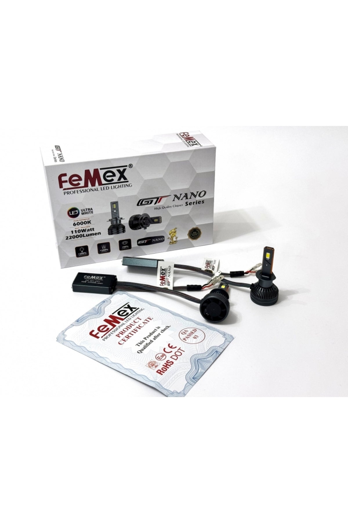 FEMEX H1 Led Xenon Led Headlight Femex Gt Nano Pro Csp Lextar
